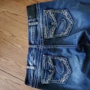 Silver suki mid slim boot 34/33